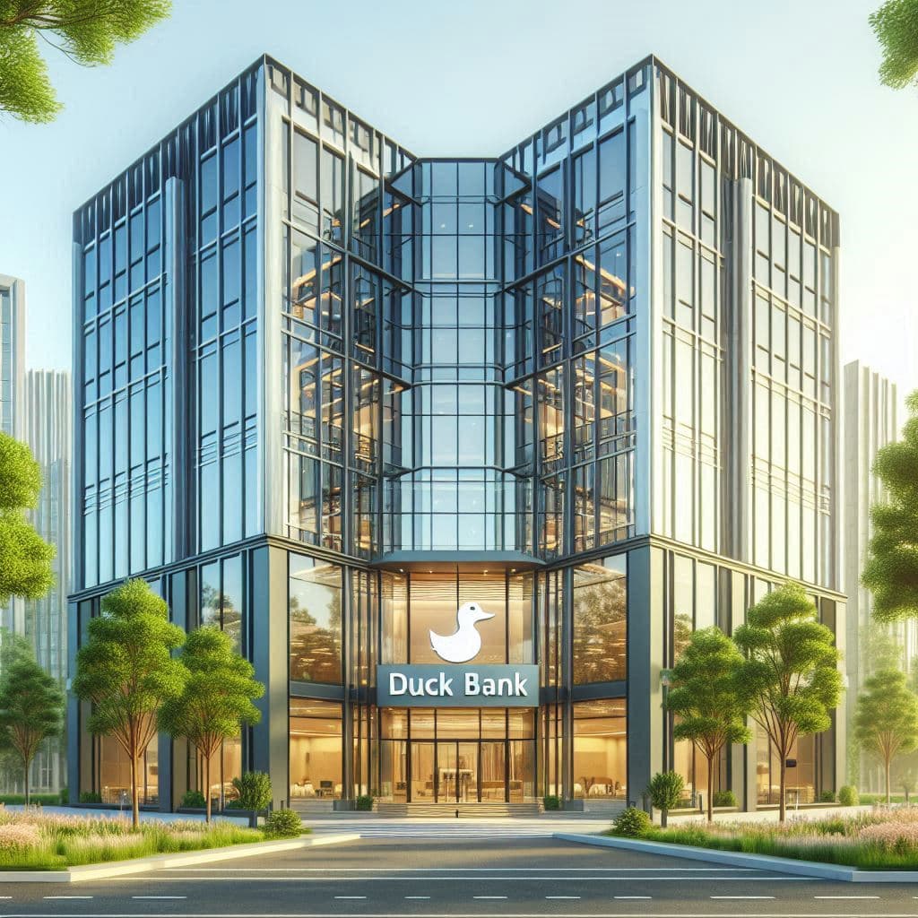 Imagen de las oficinas de DuckBank